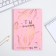 Diary in a solid cover A5, 80 liters "Bloom with happiness"