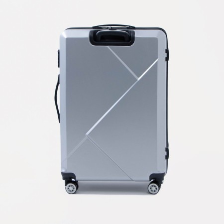 Big suitcase 28 ", code castle, silver color-4