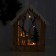 New Year's decor with the backlight "House with a deer" 18 × 5.5 × 22.5 cm
