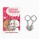 Key keychain, non -memorials “I love you” 9 x 13 cm
