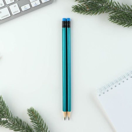 Gift New Year's set "Magic set": notebook, pencils, stickers and icon-7