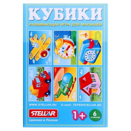 Cubes in pictures, 6 pcs.-3