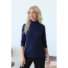 Women's turtleneck, size 42, blue color