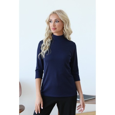 Women's turtleneck, size 42, blue color