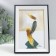 Photo frame plastic 10x15 cm "Classic" White with black stroke 17x12 cm
