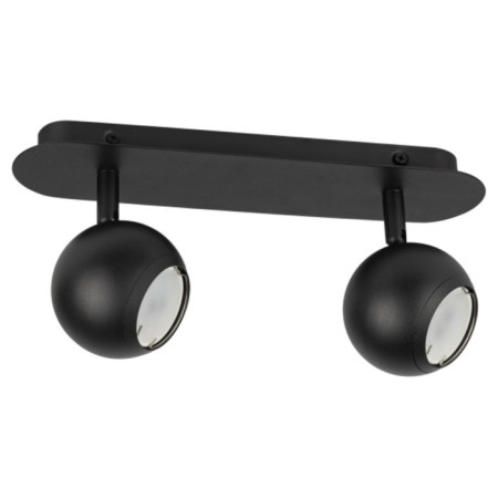 Lamp wall-flowing spot OL36-2 BK MR16 GU10 IP20, black color-1