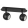 Lamp wall-flowing spot OL36-2 BK MR16 GU10 IP20, black color