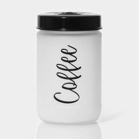 Glass Bank for bulk products Herevin Coffee, 660 ml