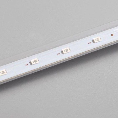 Garland "icicles" 2.5 × 0.5 m, IP65, transparent thread, 288 LED, glow of multi with a drain effect, 12 V-3