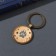 Trick Glass, metal "Circle. Traces of the Wolf" d = 3 cm
