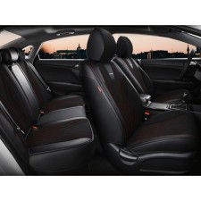 5d Carfashion Forest Plus, black/black/red.