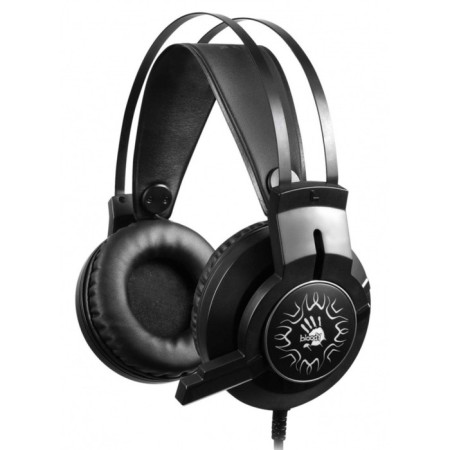 Headphones with A4Tech Bloody J437 Black 1.8m Monitoring Head Head (J437)-6