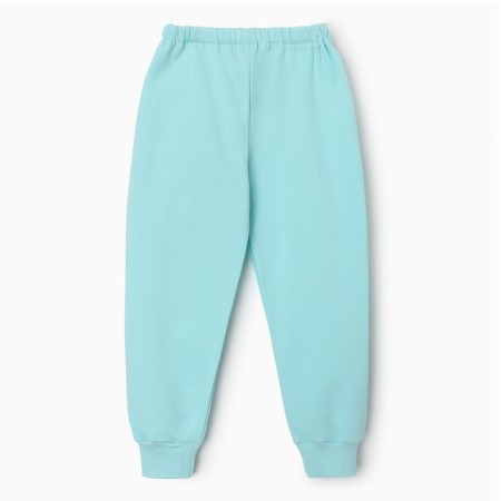 Pajamas for the girl is combed, color is yellow/blue, height 86-92-9