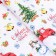 Glossy packaging paper "Happy New Year!", 70 x 100 cm, 1 sheet,