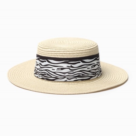 Women's hat minku, col. Beige, river 58