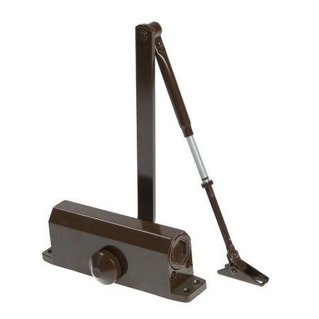 Dicked-up closer D80BR, from 45-70 kg, brown