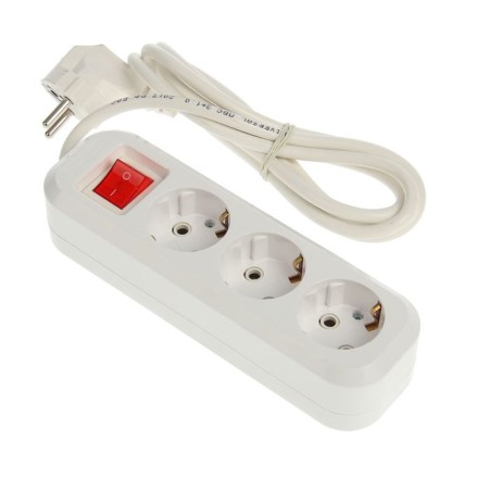 The extension cord UNIVERSAL S-303, 3 sockets, 2 m, PVS 3x1, 16 a, with salary, with the VKL/Off button
