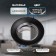 Lamp Built -in era KL107, IP20, 12W, 85x25 mm, black color/silver
