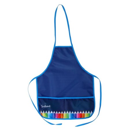 Apron for labor + sleevens, 485 x 395/250 x 160 mm, height 116-146 cm, calligrata, "pencils"-1