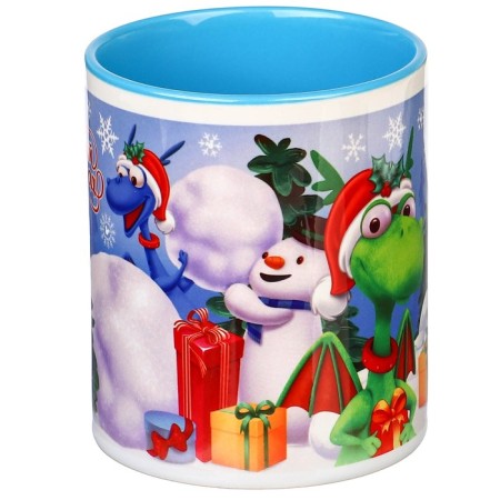New Year mug 350 ml, Mickey Mouse and Dragon-2
