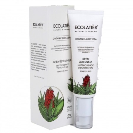 Ecolatier Organic Aloe Vera “Intensive Moisturization”, 50 ml
