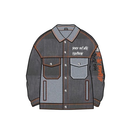 Denim jacket for a boy PlayTode, height 152 cm-7