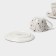 Set of Porcelain Magistro TERAZZO, 4 objects: 2 cups 150 ml, 2 saucers d = 12.5 cm