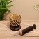 Stupa and pestle "inflorescence" tree 10x10x13.5 cm