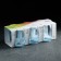 Set of glass glasses Nova, 6 pcs, 135 ml, blue