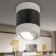 Lamp OL33 WH/BK 1x12W MR16 GU10 IP20 Black/White 8x8x10 cm