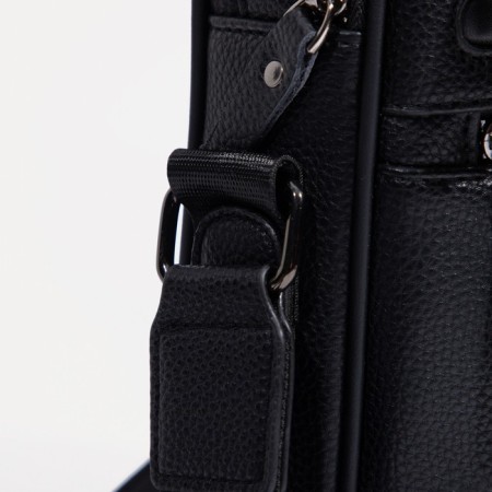 Male bag, black color-3