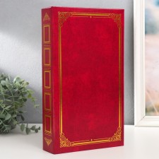 Photo album in 300 photos 10x15 cm, vinyl. Cover, plastic. Classique sheets of burgundy
