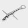 Speepor - Open Dilan "Universal", 14 cm, silver color