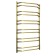 Water towel Domoterm "Laura", P12, 12 crossbars, 500 x 985 mm, bronze