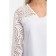 Women's tunic, size 42, white color