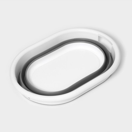 Folding pelvis, 24 l, 54 × 39.5 × 23 cm, gray color-2
