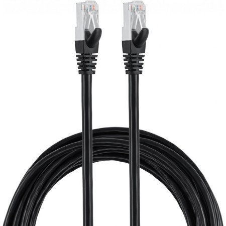 Buro Stp Patch Cord 4 pairs CAT7 CCA Molded 5M Black RJ-45 (M) -RJ-45 (M)-2