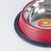 A bowl with a non -slip base color, 230 ml, burgundy