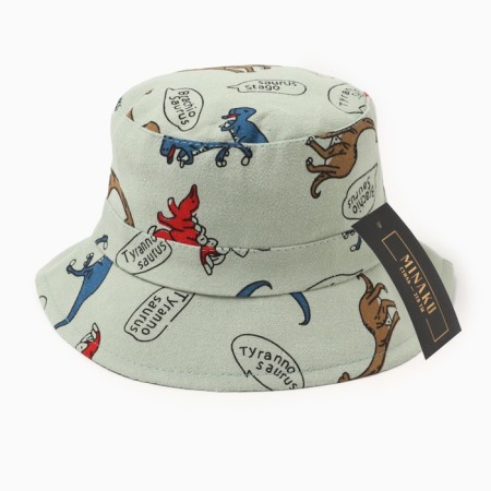 Panama Children's Minaku "Dinosaurs", green color, rr 49-50-4