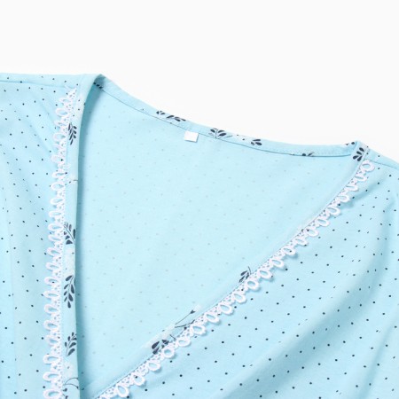 Women's kit for pregnant women (shirt/robe), heavenly color, size 48-7