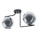 Lamp Marojales, 2x28W E27, black color
