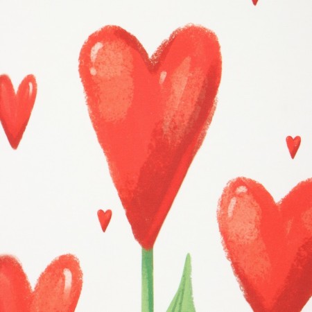 Набор "Love" полотенце 40х73см, саржа 190гр/м2, формочки для печенья-2