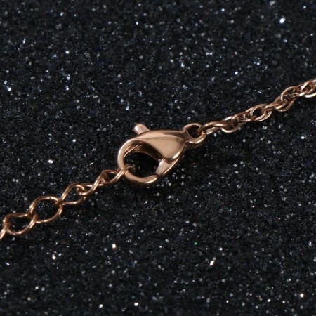 Bracelet Ceramics "Goom", black color in gold-1