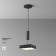 Technical C032CL-36W3K-SQ-B, LED, LED, 36W, 30x30x6 cm, 2050lm, 2050lm, black color