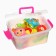 A set of rattles in a container, 8 pcs crumb I