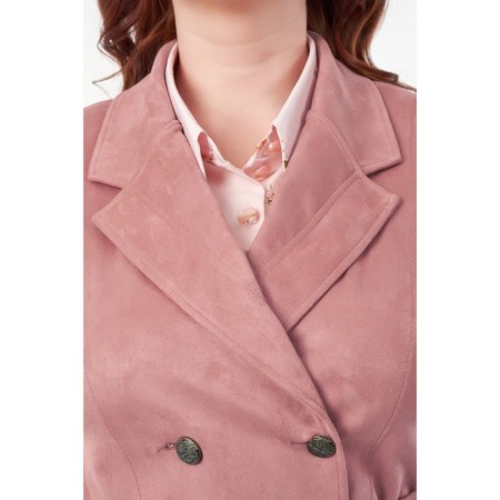 Women's vest, size 56, peach color-5