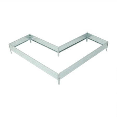 The beds are galvanized, M-shaped, 152 × 60 × 15 cm, Greengo-6
