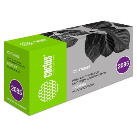 Cactus CS-TN2085 TN-2085 cartridge (HL-2035/2035R), for Brother, Black-1