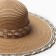 Women's hat minku, col. brown, river 58