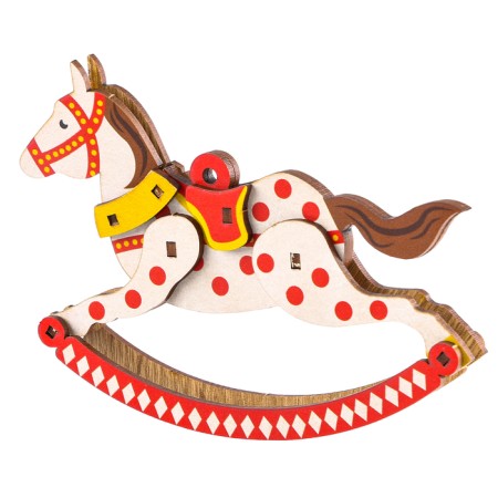 New Year's prefabricated pendant on the Christmas tree "New Year! Horse "-8